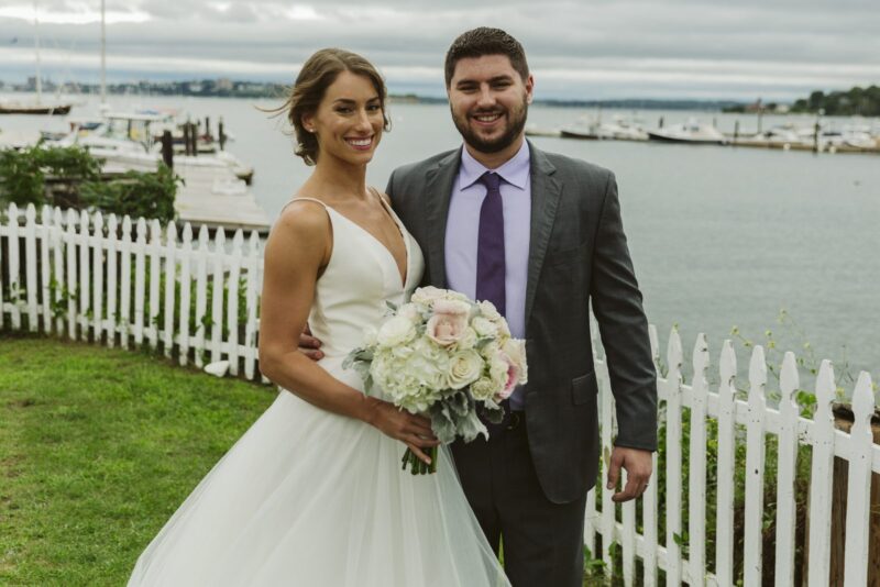 oceanfront wedding Maine